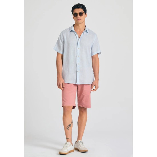 ΠΟΥΚΑΜΙΣΟ ΛΙΝΟ FUNKY BUDDHA FBM011-002-05 (CLOUD BLUE)