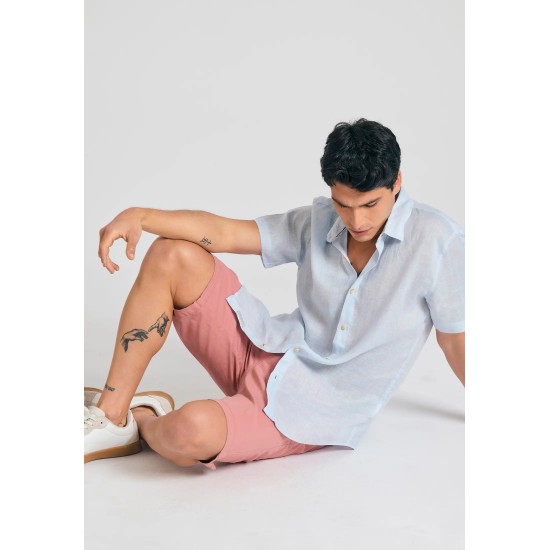 ΠΟΥΚΑΜΙΣΟ ΛΙΝΟ FUNKY BUDDHA FBM011-002-05 (CLOUD BLUE)