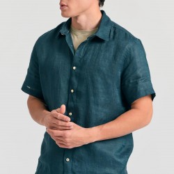 ΠΟΥΚΑΜΙΣΟ ΛΙΝΟ FUNKY BUDDHA FBM011-002-05 (DARK SEA)