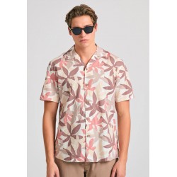 ΠΟΥΚΑΜΙΣΟ ΛΙΝΟ FUNKY BUDDHA FBM011-043-05 (OFF WHITE)