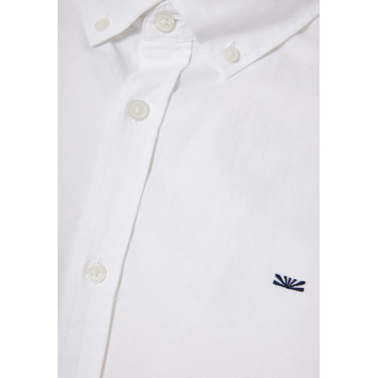 ΠΟΥΚΑΜΙΣΟ FUNKY BUDDHA FBM012-001-05 (ΑΣΠΡΟ)