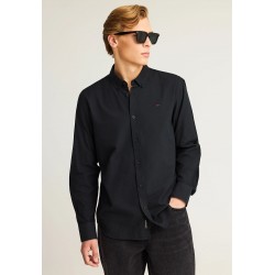 ΠΟΥΚΑΜΙΣΟ FUNKY BUDDHA FBM012-002-05 (ΜΑΥΡΟ)