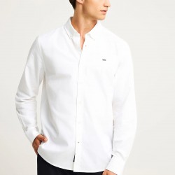 ΠΟΥΚΑΜΙΣΟ FUNKY BUDDHA FBM012-001-05 (ΑΣΠΡΟ)