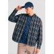ΠΟΥΚΑΜΙΣΟ (OVERSHIRT) FUNKY BUDDHA FBM012-051-05 (ΜΠΛΕ)