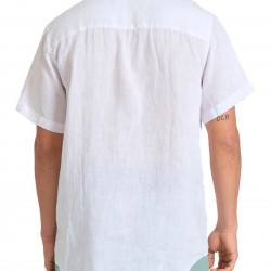 ΠΟΥΚΑΜΙΣΟ ΛΙΝΟ FUNKY BUDDHA FBM013-002-05 (ΑΣΠΡΟ)