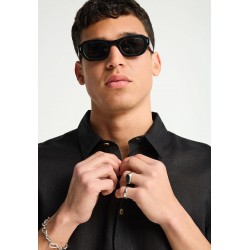 ΠΟΥΚΑΜΙΣΟ ΛΙΝΟ FUNKY BUDDHA FBM013-002-05 (ΜΑΥΡΟ)