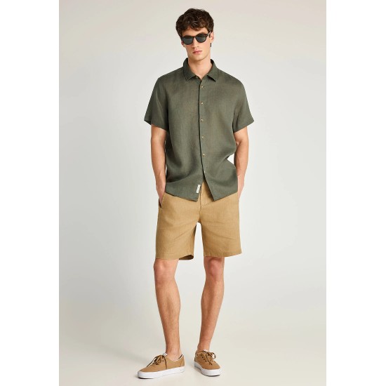 ΠΟΥΚΑΜΙΣΟ ΛΙΝΟ FUNKY BUDDHA FBM013-002-05 (DEEP FOREST)