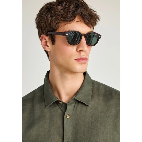 ΠΟΥΚΑΜΙΣΟ ΛΙΝΟ FUNKY BUDDHA FBM013-002-05 (DEEP FOREST)