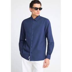 ΠΟΥΚΑΜΙΣΟ FUNKY BUDDHA FBM013-051-05 (ΜΠΛΕ ΙΝΤΙΓΚΟ)