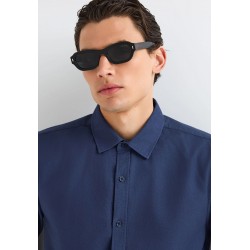 ΠΟΥΚΑΜΙΣΟ FUNKY BUDDHA FBM013-051-05 (ΜΠΛΕ ΙΝΤΙΓΚΟ)