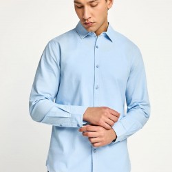 ΠΟΥΚΑΜΙΣΟ FUNKY BUDDHA FBM013-051-05 (LT BLUE)