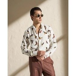 ΠΟΥΚΑΜΙΣΟ POSH 9516SS26 (ΑΣΠΡΟ)
