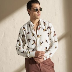 ΠΟΥΚΑΜΙΣΟ POSH 9516SS26 (ΑΣΠΡΟ)