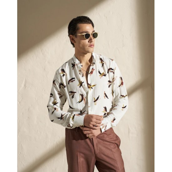 ΠΟΥΚΑΜΙΣΟ POSH 9516SS26 (ΑΣΠΡΟ)