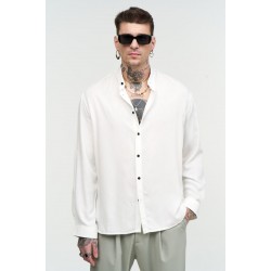 ΠΟΥΚΑΜΙΣΟ STEFAN 9016SS25 (ΑΣΠΡΟ)