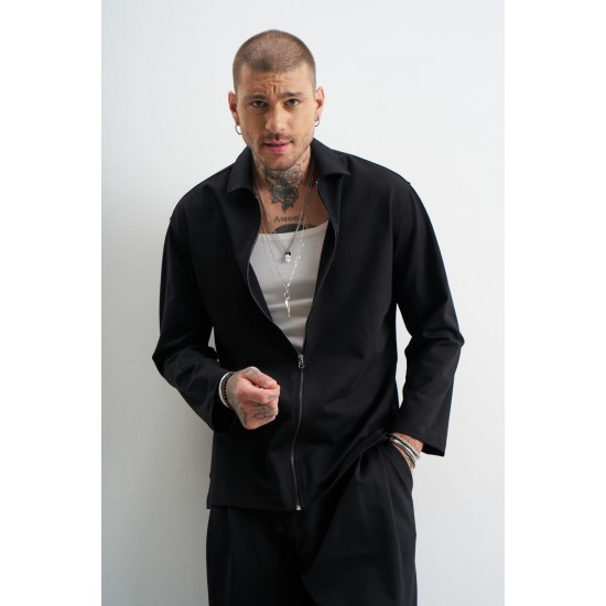 ΠΟΥΚΑΜΙΣΟ STEFAN 9018F26 (ΜΑΥΡΟ)