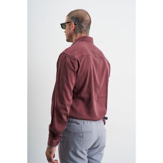 ΠΟΥΚΑΜΙΣΟ STEFAN 9027FW26 (MADDER)