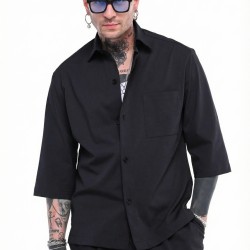 ΠΟΥΚΑΜΙΣΟ STEFAN 9510SS26 (ΜΑΥΡΟ)