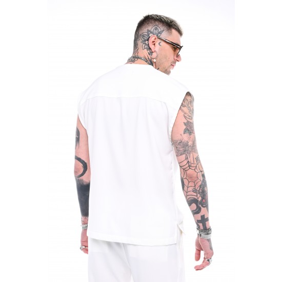 ΠΟΥΚΑΜΙΣΟ STEFAN 9516SS26 (ΑΣΠΡΟ)
