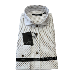 ΠΟΥΚΑΜΙΣΟ TESSUTI 8258199 (ΑΣΠΡΟ)