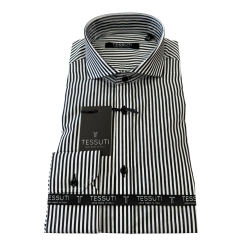 ΠΟΥΚΑΜΙΣΟ TESSUTI 82582179 (ΑΣΠΡΟ-ΜΑΥΡΟ)