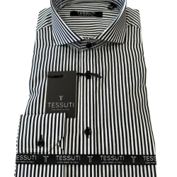 ΠΟΥΚΑΜΙΣΟ TESSUTI 82582179 (ΑΣΠΡΟ-ΜΑΥΡΟ)