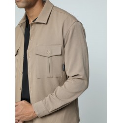 ΠΟΥΚΑΜΙΣΟ (OVERSHIRT) TRESOR 2162 (CAMEL)