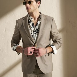 ΣΑΚΑΚΙ BLAZER POSH 1002SS26 (ΜΠΕΖ-ΚΑΦΕ)