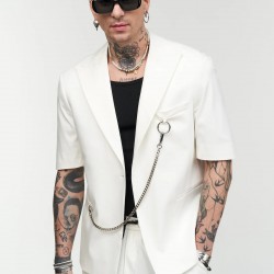 ΣΑΚΑΚΙ BLAZER STEFAN 1007SS25 (ΑΣΠΡΟ)