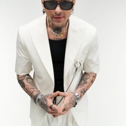 ΣΑΚΑΚΙ BLAZER STEFAN 1007SS25 (ΑΣΠΡΟ)