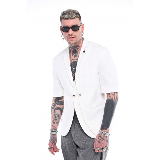 ΣΑΚΑΚΙ BLAZER STEFAN 1013SS26 (ΑΣΠΡΟ)